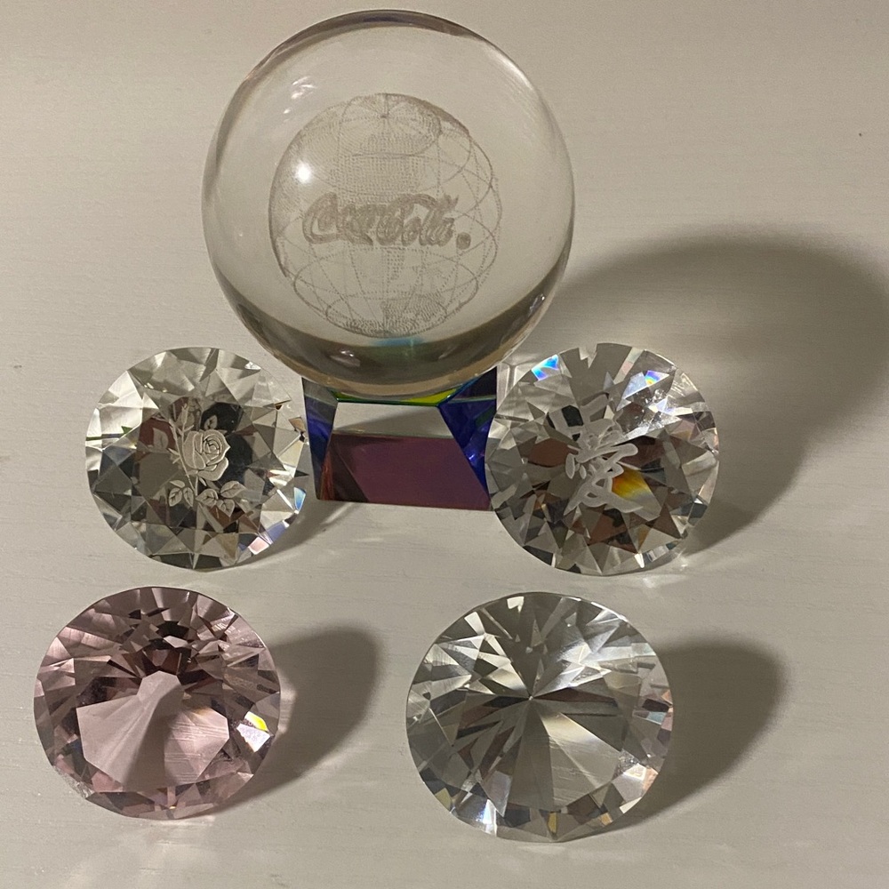 Crystal Sphere and Gem Set